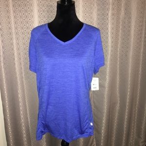 3 Danskin Now Semi-fitted V-neck T-shirts